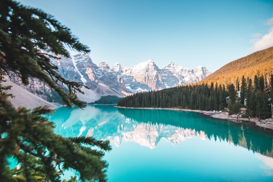 lake in the mountains